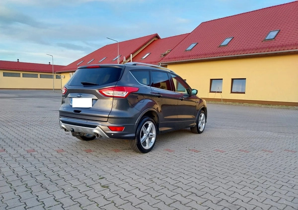 Ford Kuga cena 58900 przebieg: 198000, rok produkcji 2015 z Gryfino małe 379